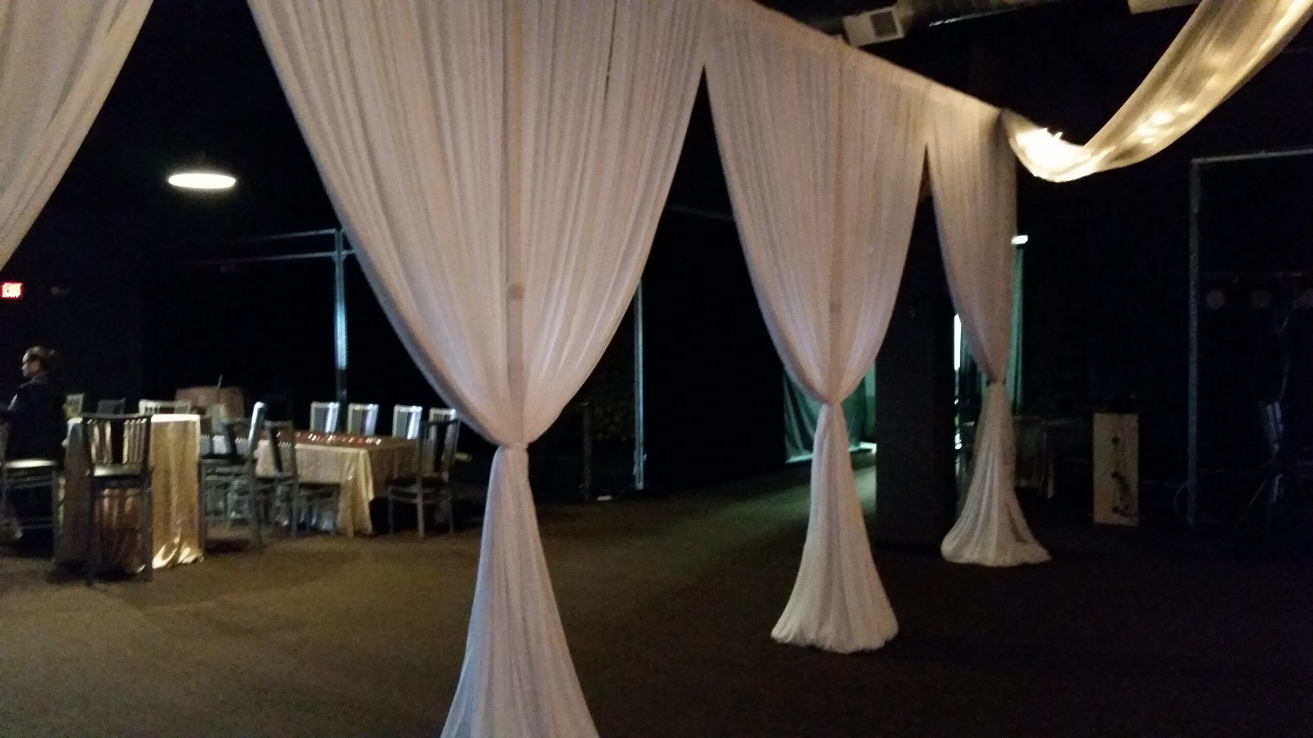 doorway drape rental