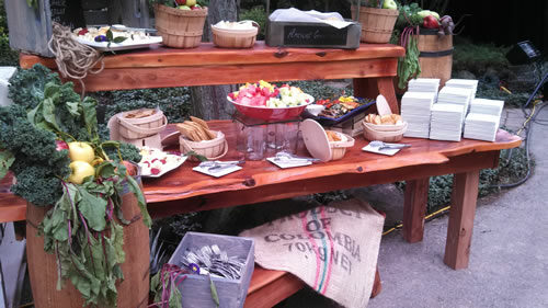 Rustic Farm Table Cedar