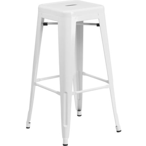 Chino Metal Barstools White Bar Stools Dining Chairs