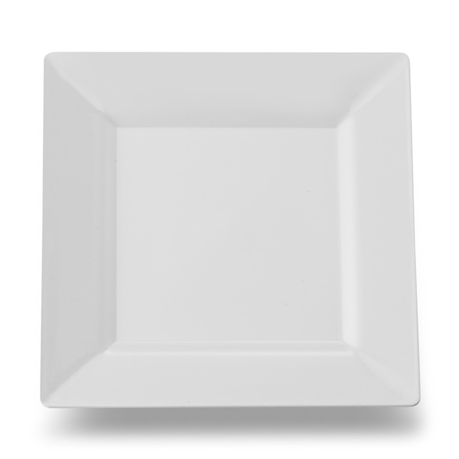 rent square white sheer plate